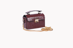 Beau Sling Handbag (Wine red)